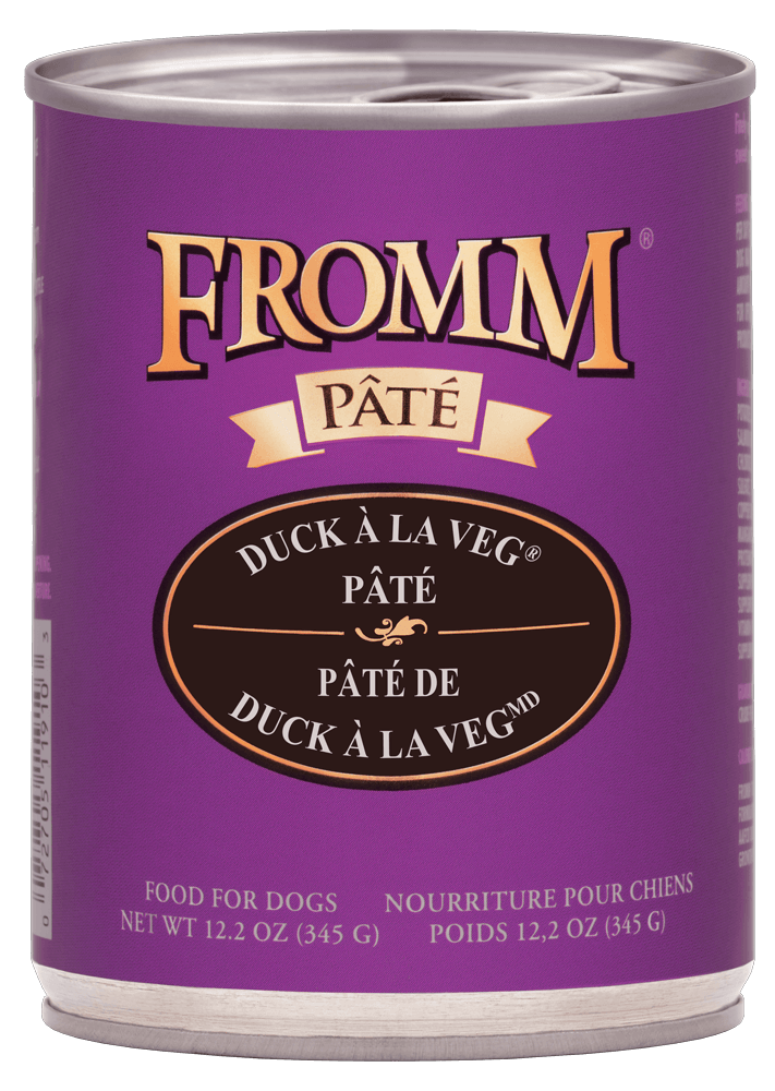 Fromm Pate Adult Duck A La Veg Wet Dog Food