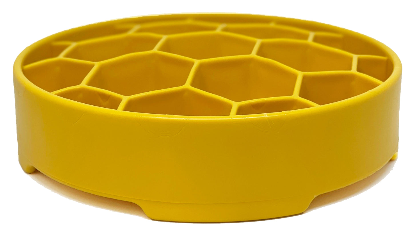 SodaPup Enrichment Slow Feeder Bowl, Honeycomb