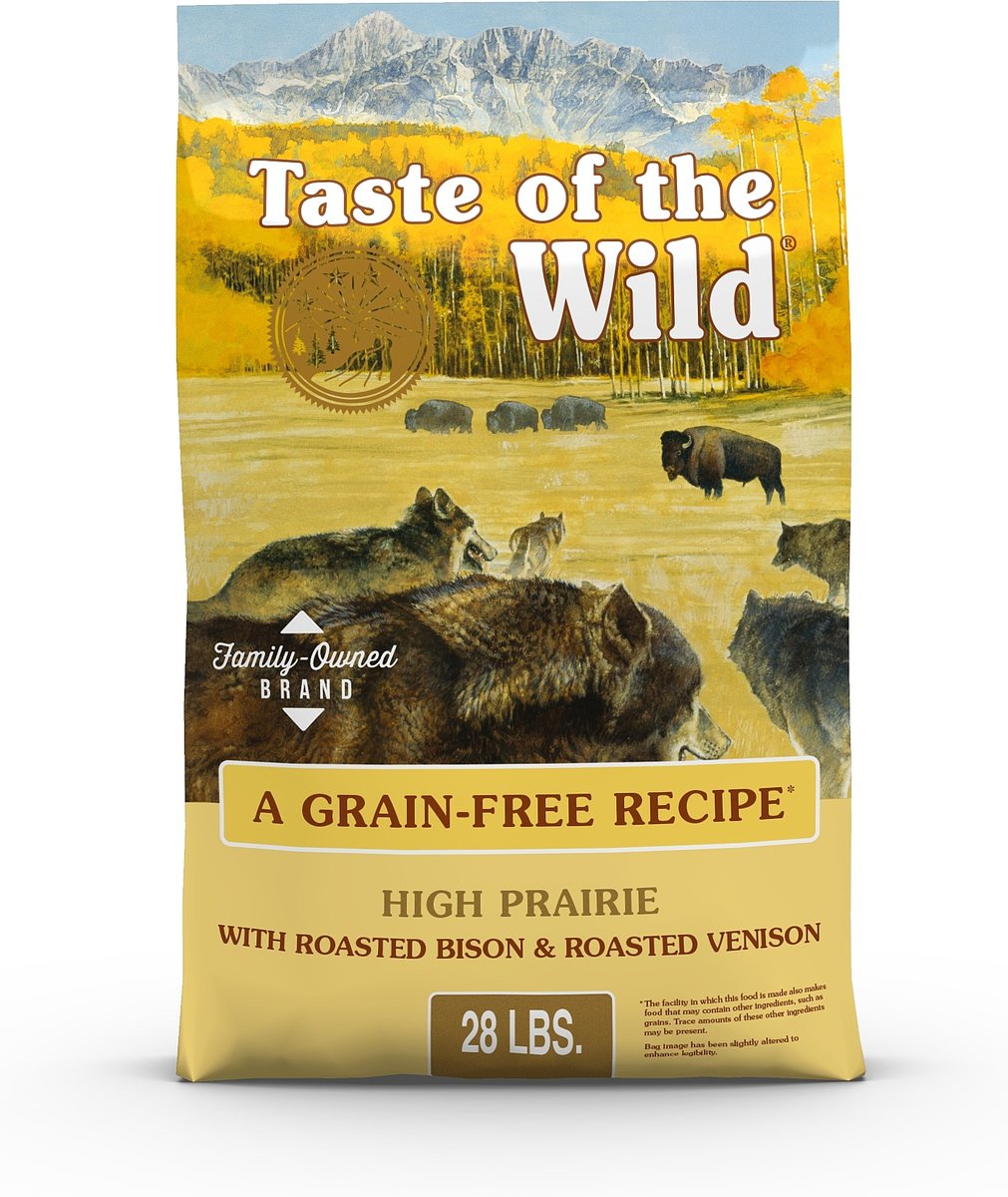 Taste of the Wild Dog High Prairie Grain Free Dry Food