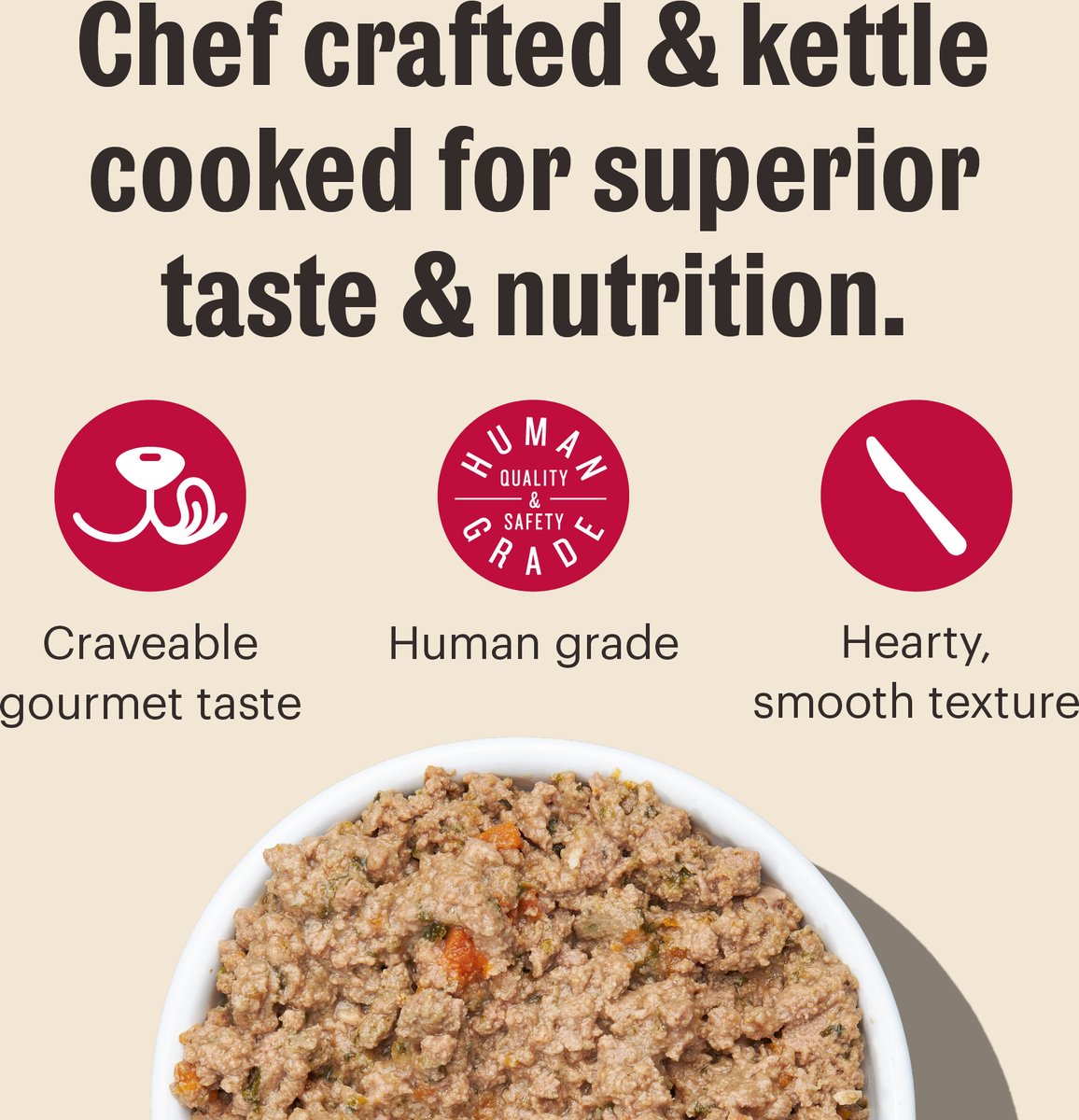 The Honest Kitchen Butcher Block Pate Wet Dog Food - Turkey, Duck & Root Veggies