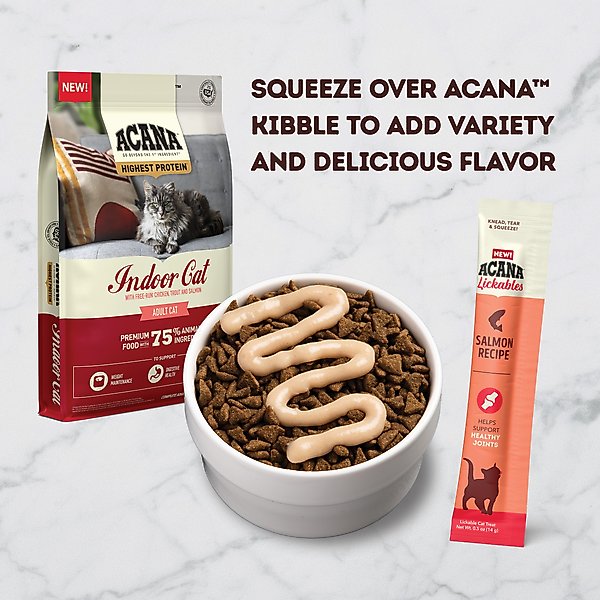 ACANA Salmon Natural Recipe Lickable Cat Treats