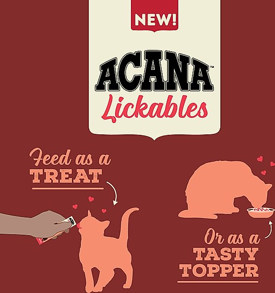 ACANA Salmon Natural Recipe Lickable Cat Treats