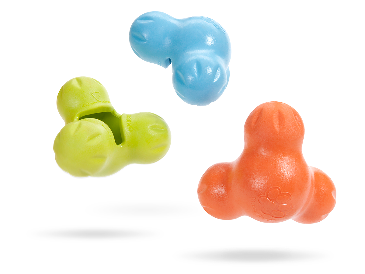West Paw Tux Puzzle Treat-Dispensing Slow Feeder Dog Toy