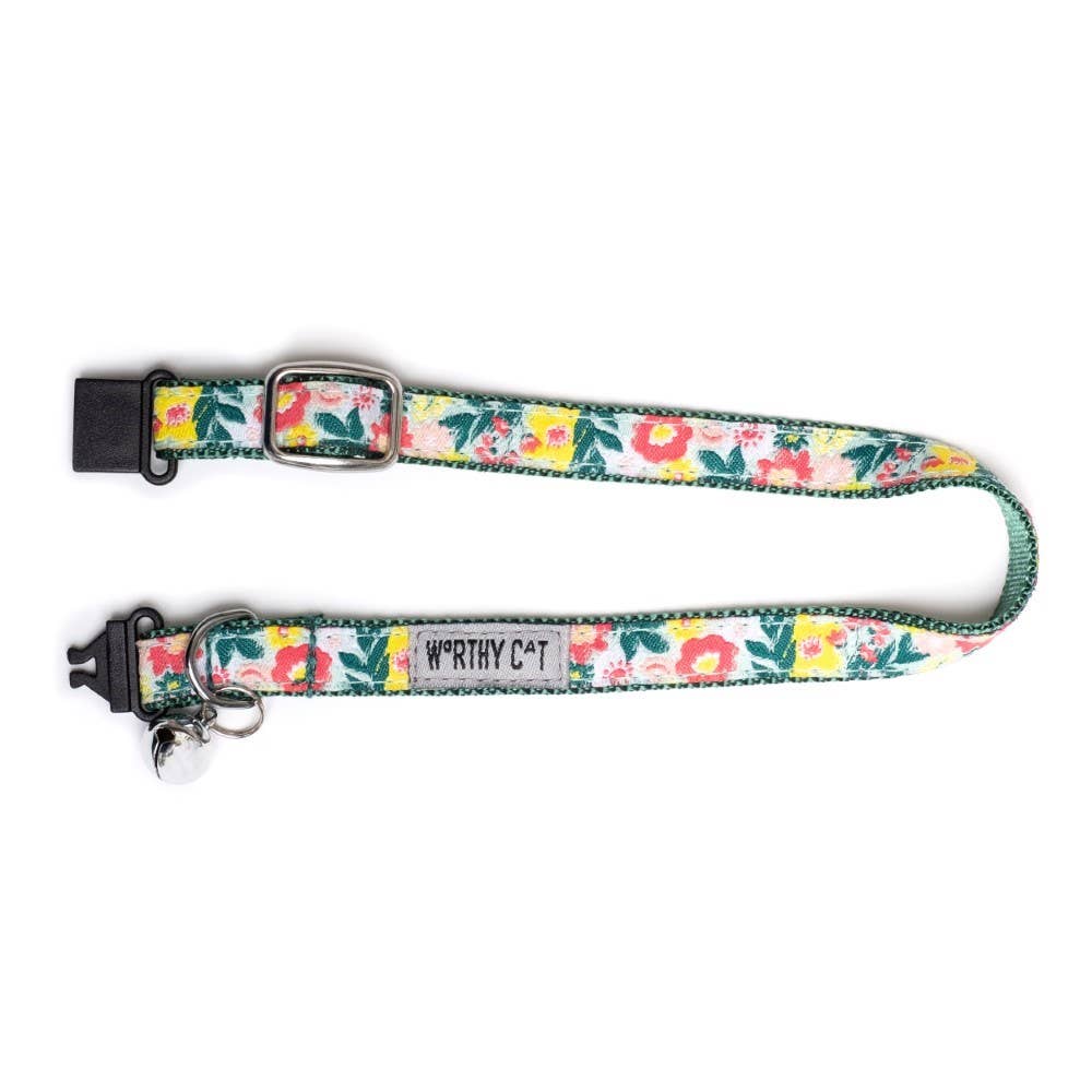 The Worthy Dog - Spring Bouquet Cat Collar