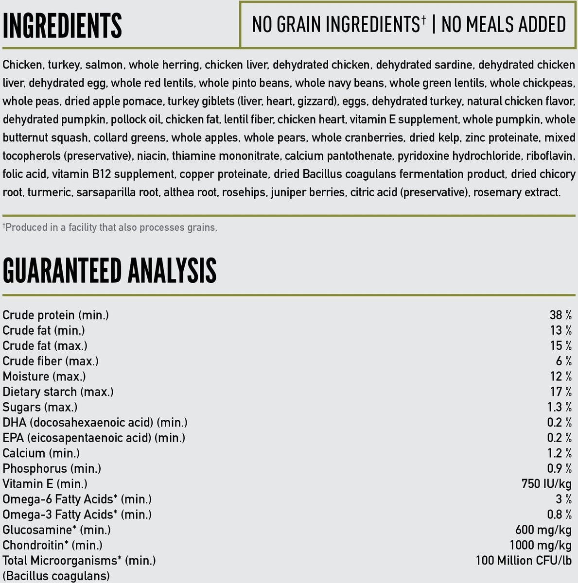 Orijen Dog Senior Dry Food