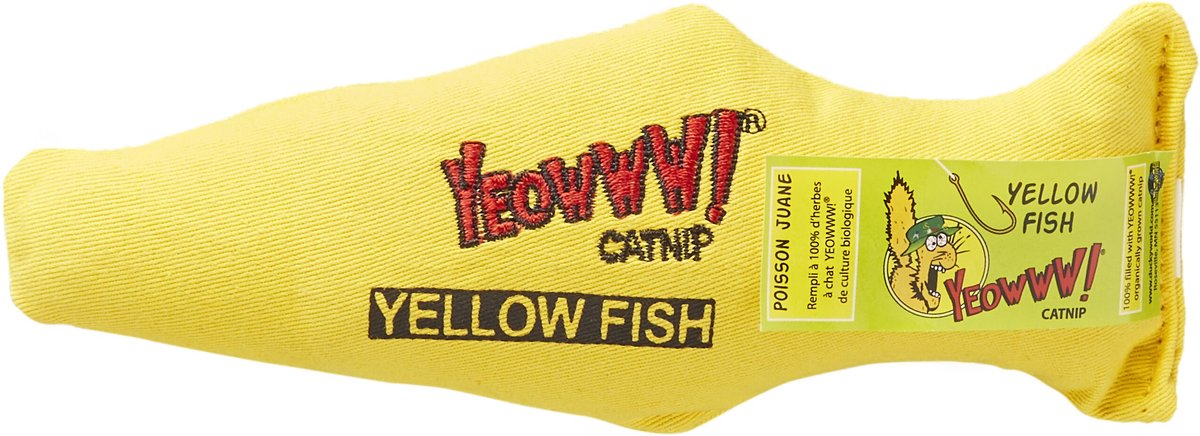 Yeowww! Catnip Fish Cat Toy