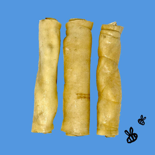 Honey I'm Home Dog Buffalo Collagen Roll 10 inch, 3 pack