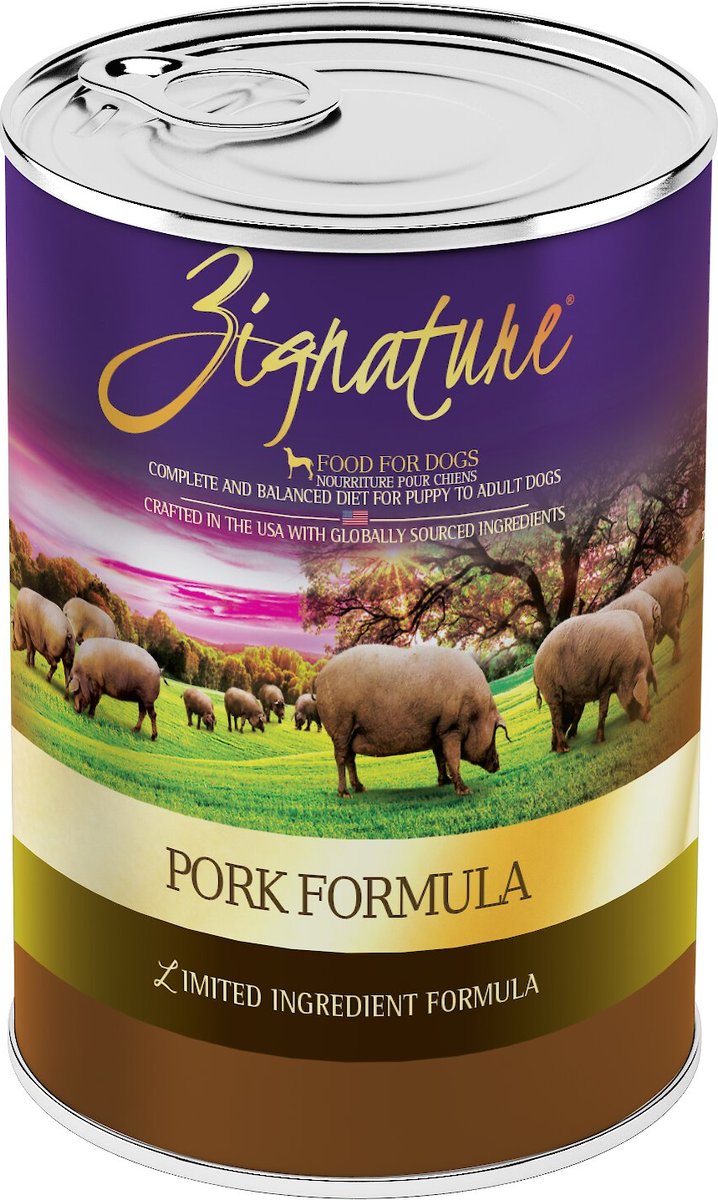 Zignature Pork Limited Ingredient Formula Canned Dog Food
