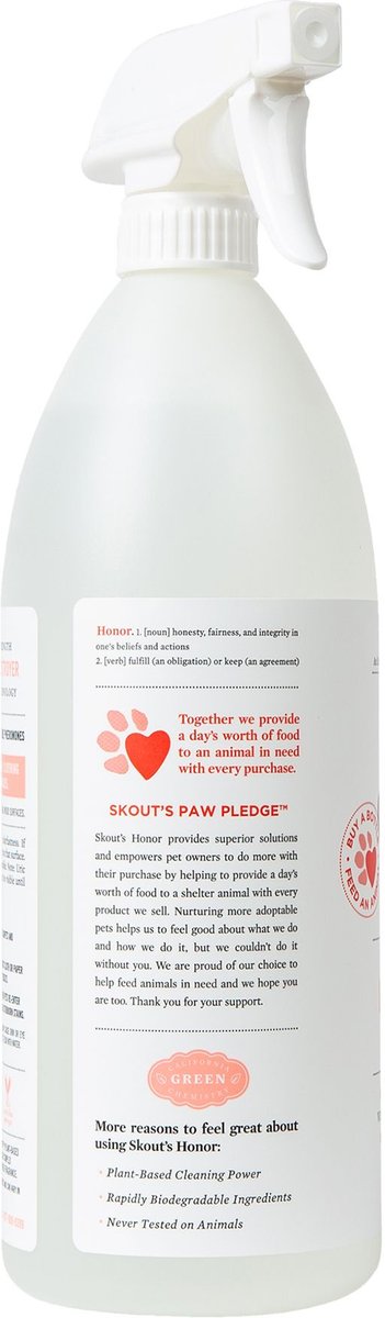 Skout's Honor Cat Urine and Odor Destroyer, 35 fl. oz.