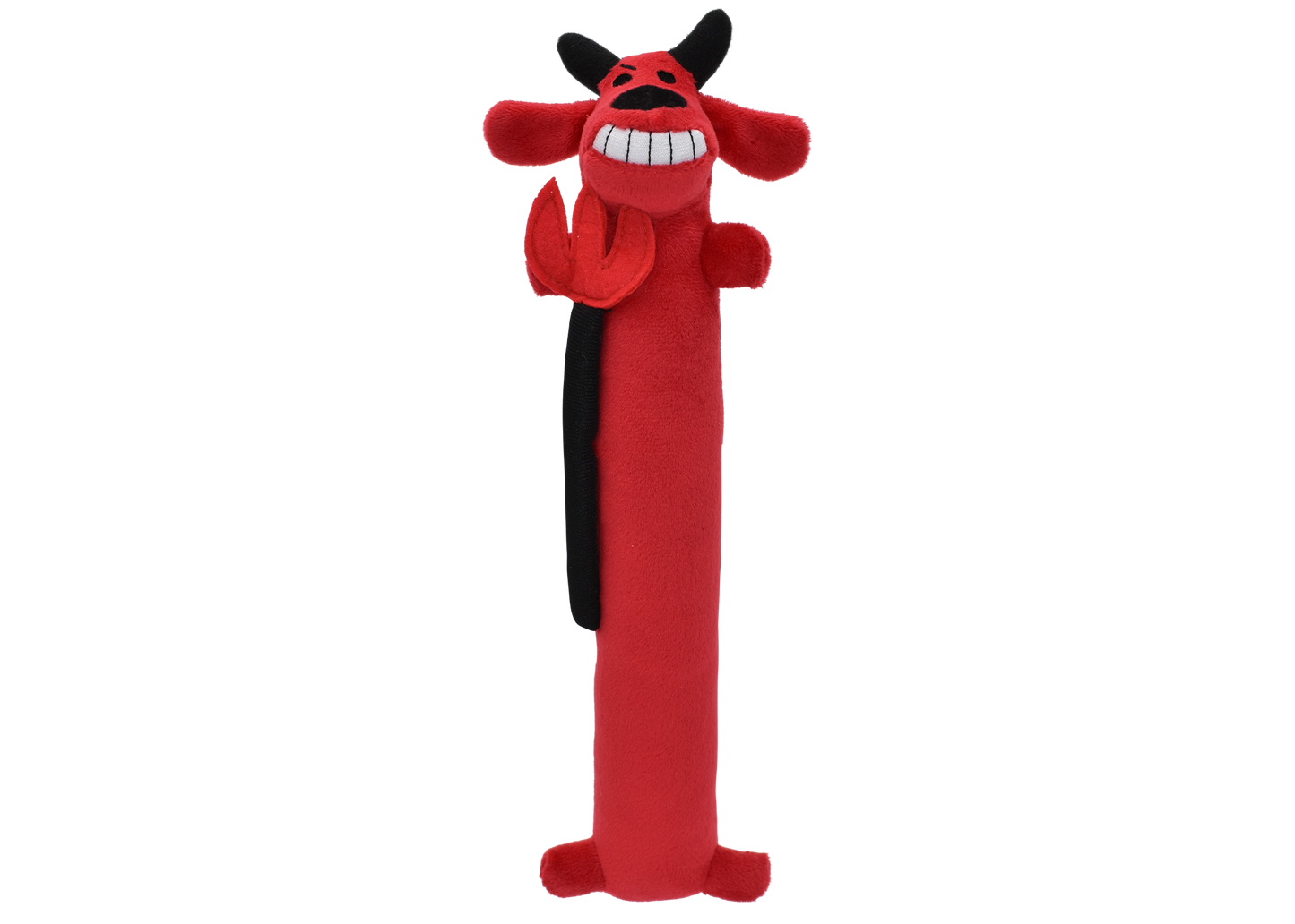 Multipet Halloween Loofa Devil Dog Toy