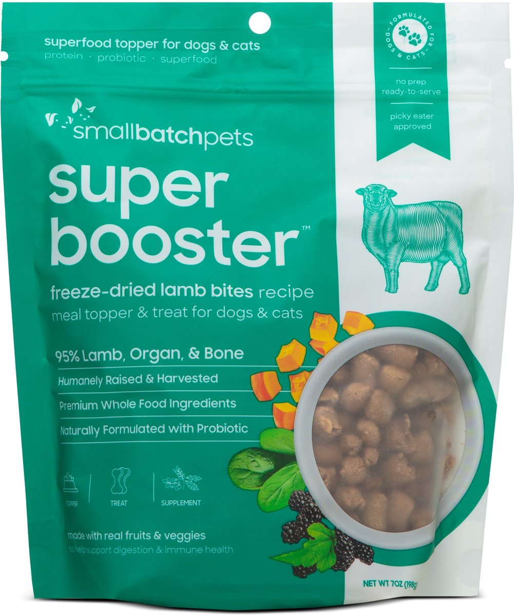 Smallbatch Freeze Dried Lamb Super Booster Bites for Dog and Cats
