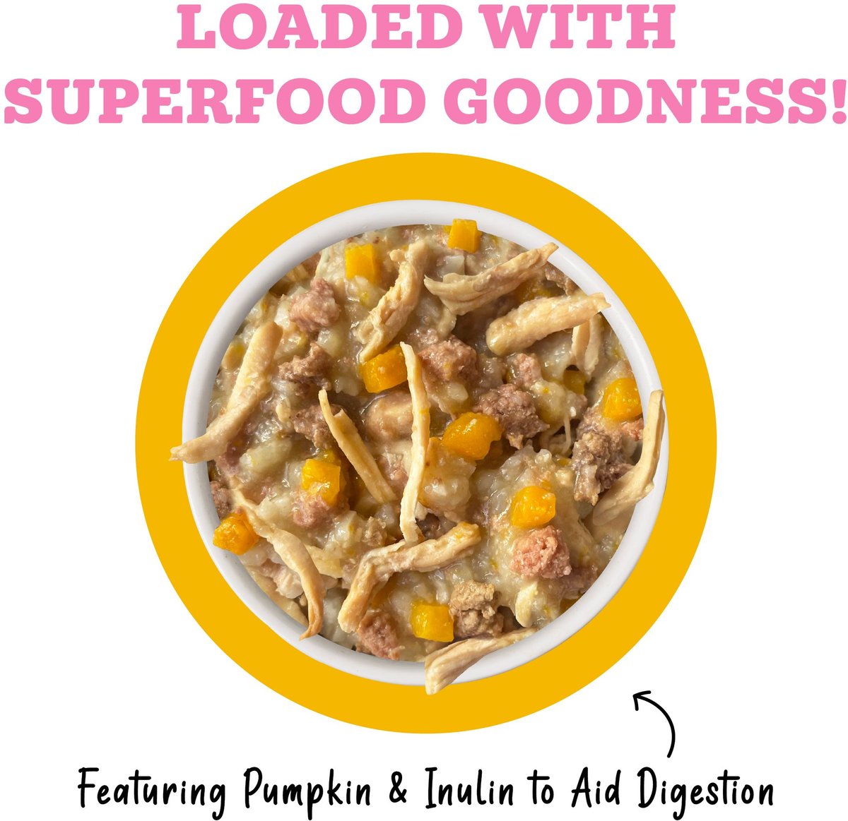 Weruva Awesome Belly Recipe Adult Gluten-Free Shredded Canned Wet Dog Food