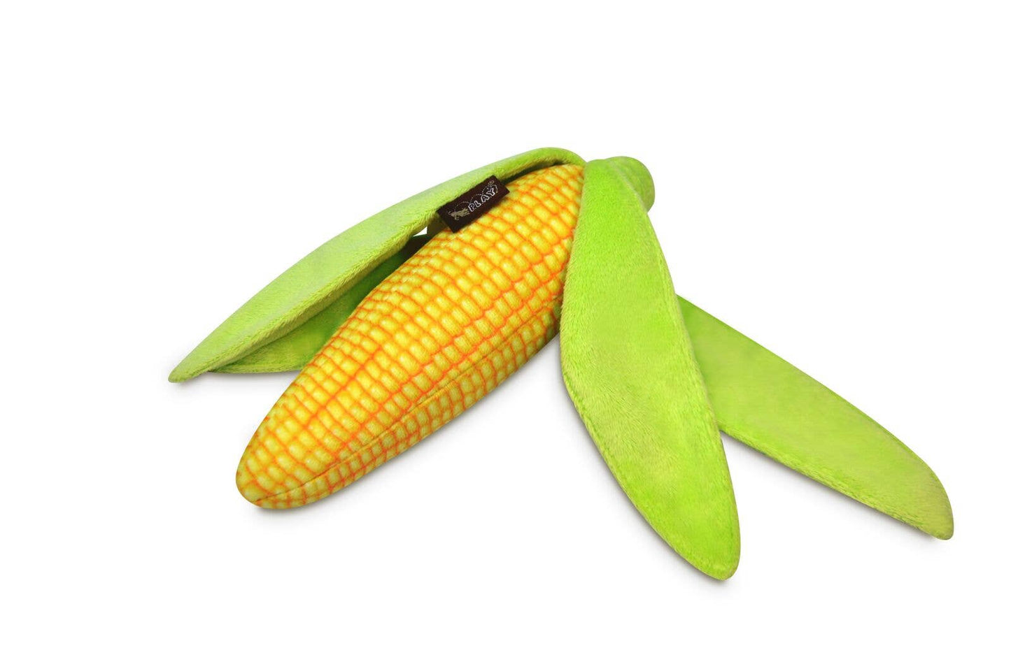 P.L.A.Y. Farm Fresh Veggie - Corn Plush Dog Toy
