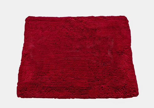 Soggy Doggy Ultra-Absorbent Doormat, Cranberry