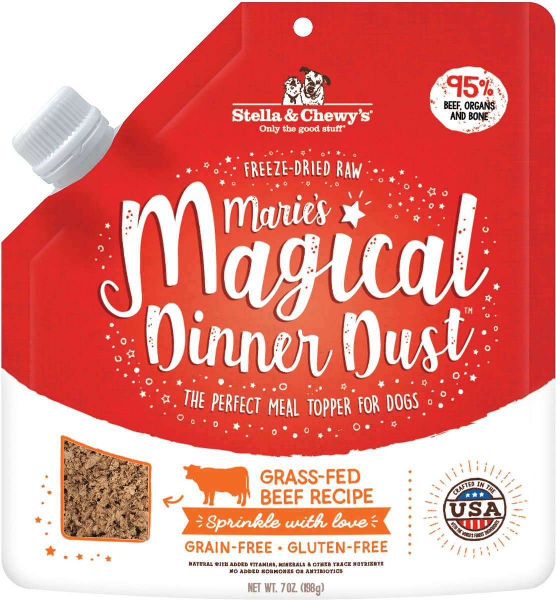Stella & Chewy's Dog Marie's Magical Dinner Dust Freeze Dried Food Topper