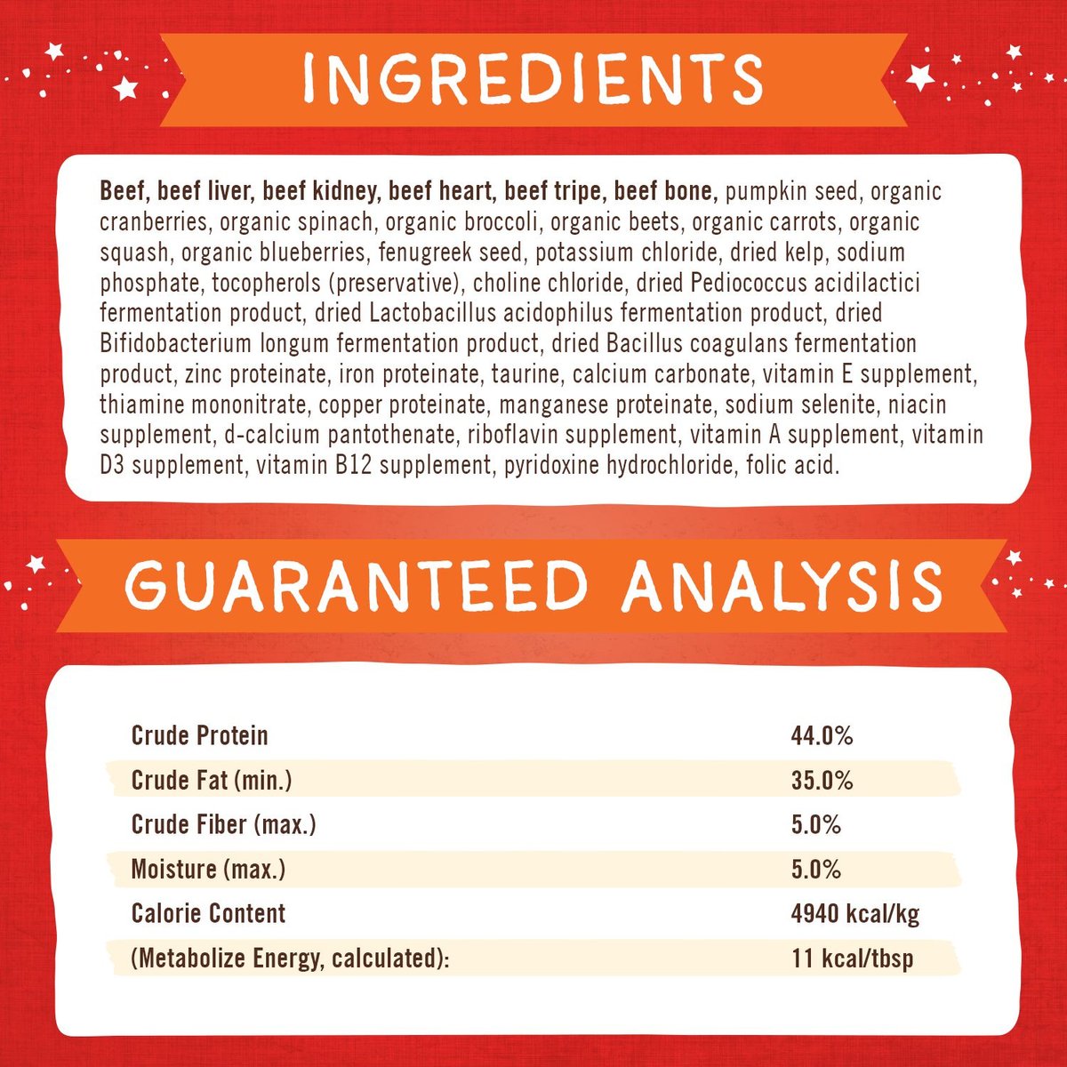 Stella & Chewy's Dog Marie's Magical Dinner Dust Freeze Dried Food Topper