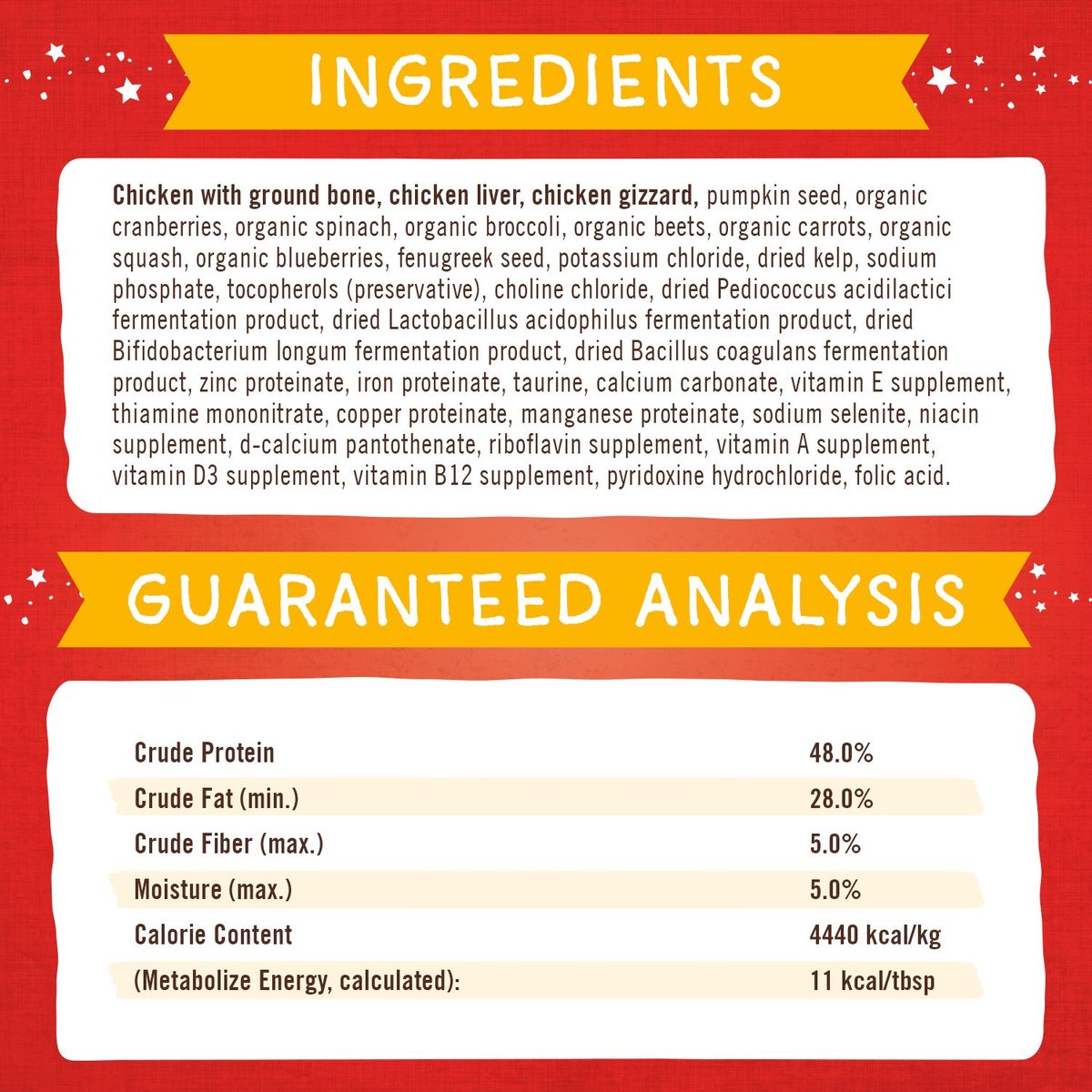 Stella & Chewy's Dog Marie's Magical Dinner Dust Freeze Dried Food Topper