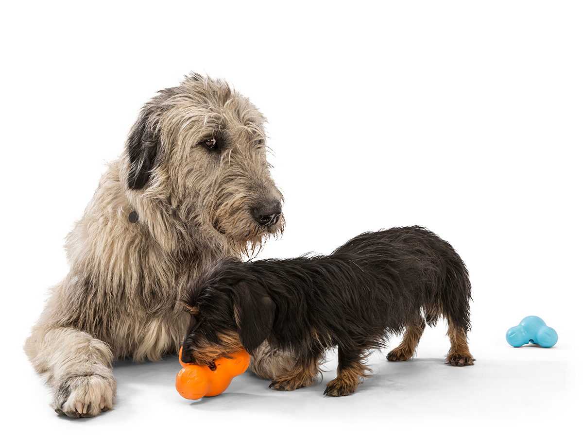 West Paw Tux Puzzle Treat-Dispensing Slow Feeder Dog Toy