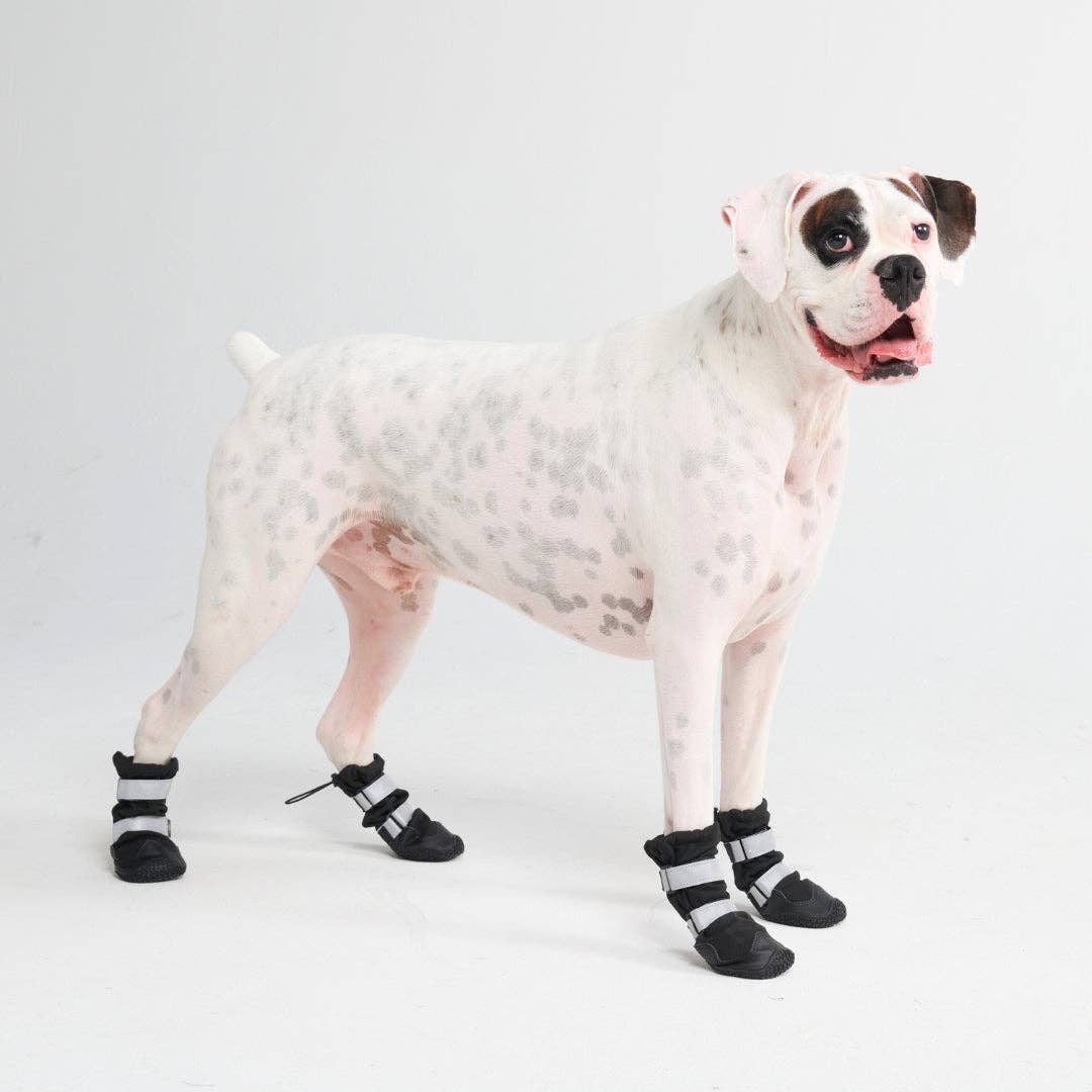 Spark Paws Flex Shell Water-Resistant Dog Boots - Black
