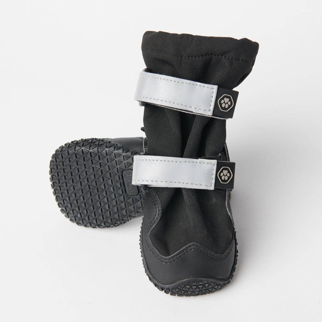 Spark Paws Flex Shell Water-Resistant Dog Boots - Black