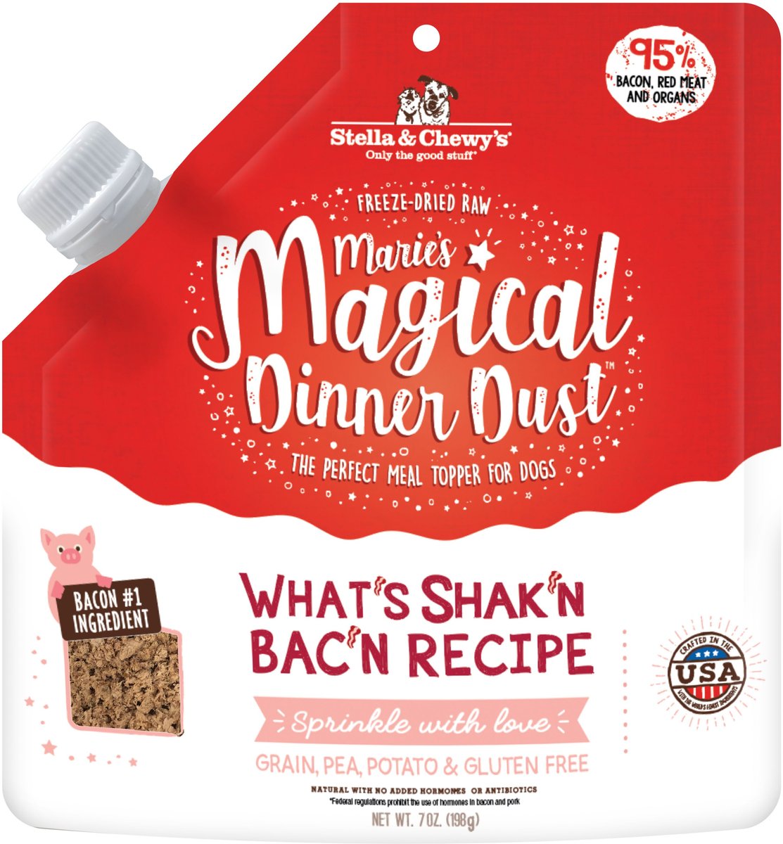 Stella & Chewy's Dog Marie's Magical Dinner Dust Freeze Dried Food Topper
