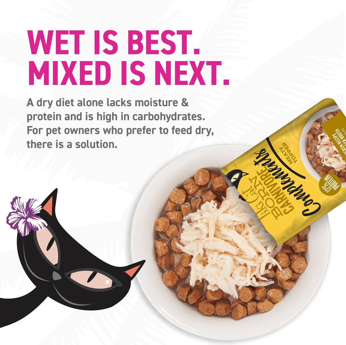 Tiki Cat Born Carnivore Grain Free Indoor Health Non-GMO Chicken and Turkey Dry Food