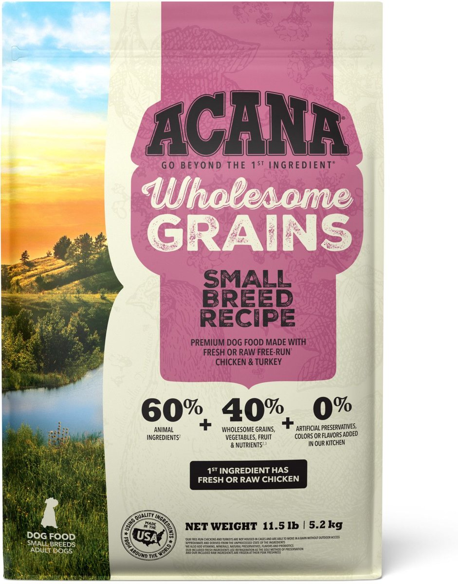 ACANA Wholesome Grains Small Breed Dry Dog Food