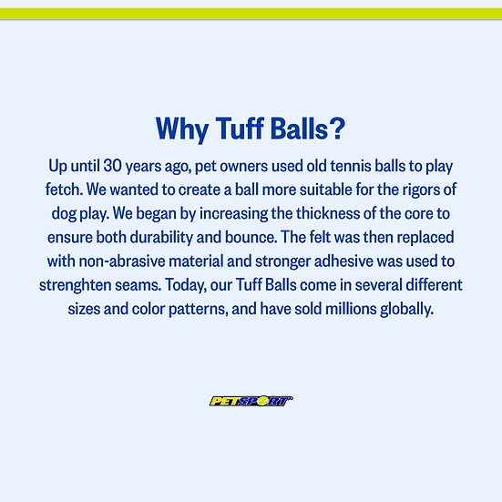 PetSport Jr. Tuff Ball