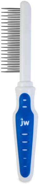 JW Pet Company GripSoft Shedding Comb for Dogs