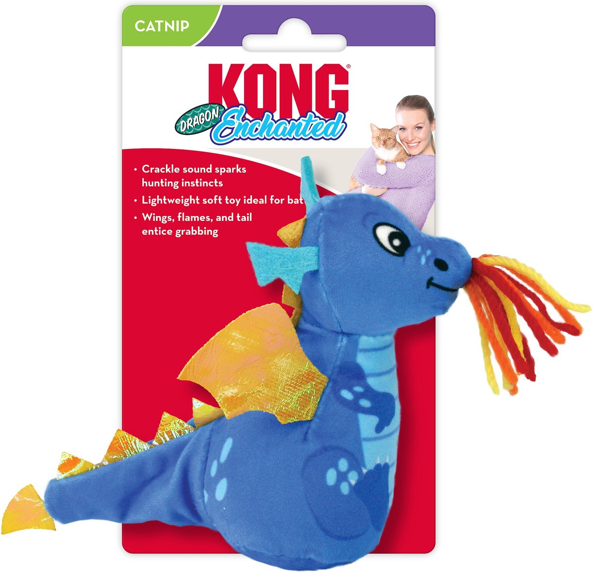 KONG Cat Enchanted Dragon Toy