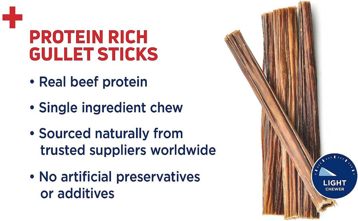 Barkworthies Dog Beef Gullet Stick Treat