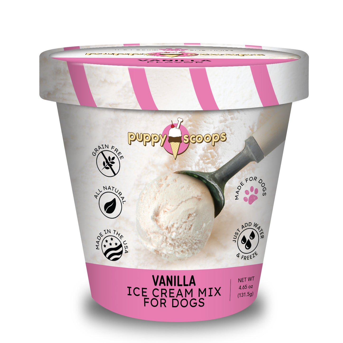 Puppy Scoops Ice Cream for Dogs