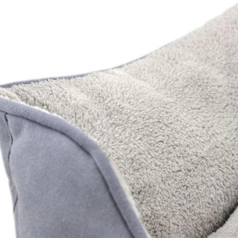 Tall Tails Bolster Dog Bed, Charcoal