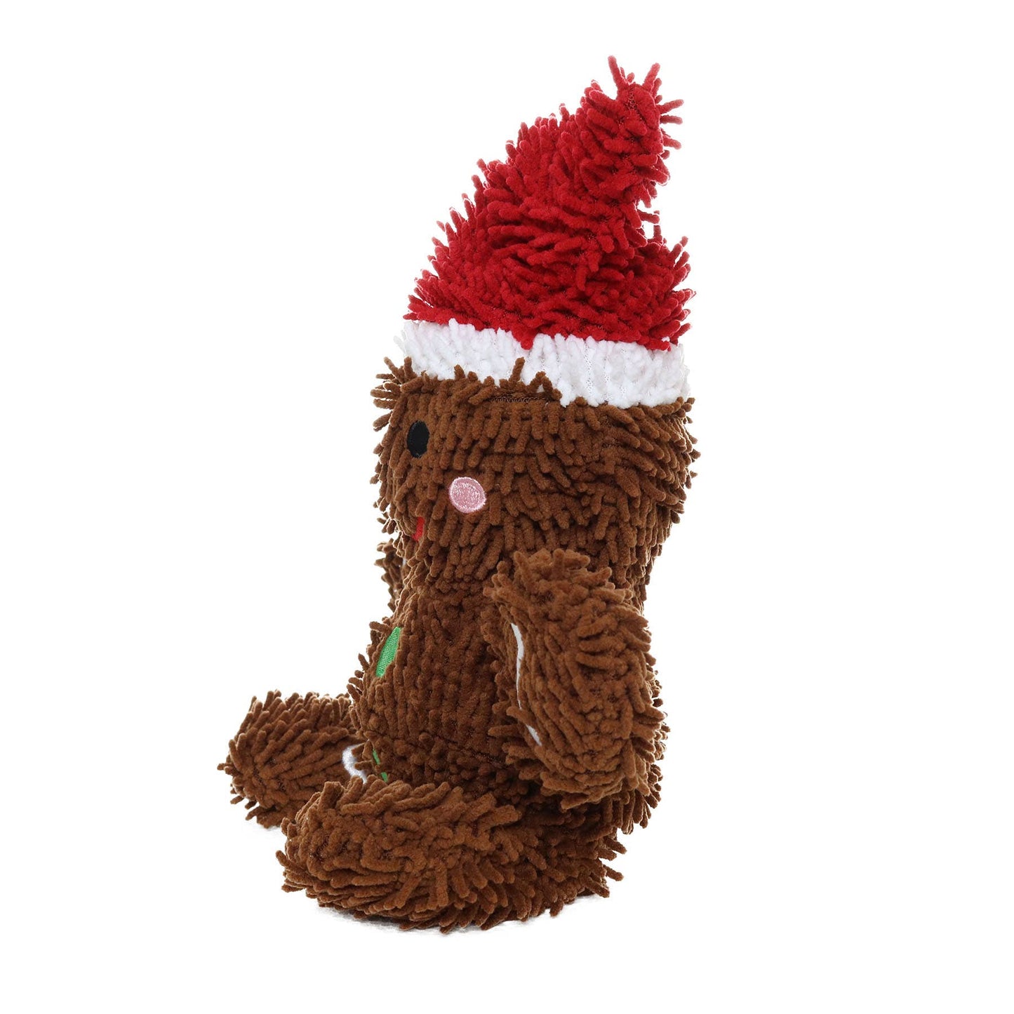 Mighty Microfiber Ball Gingerbread Man, Christmas Dog Toy