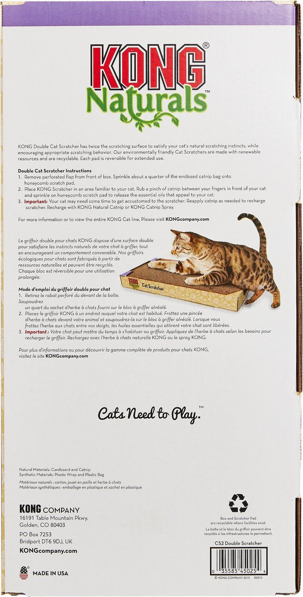 KONG Cat Naturals Double Scratcher