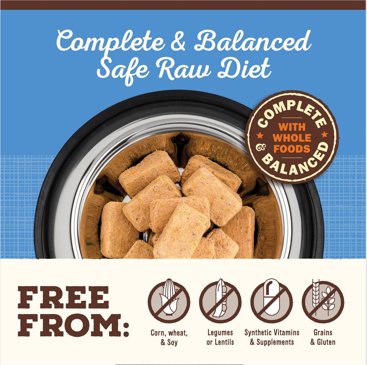 Primal Dog Freeze-Dried Grain Free Duck Recipe Nuggets