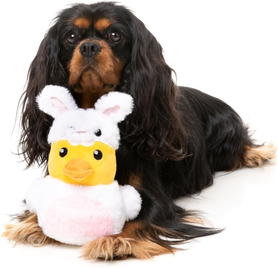 Fuzzyard Easter Duck Plush Dog Toy