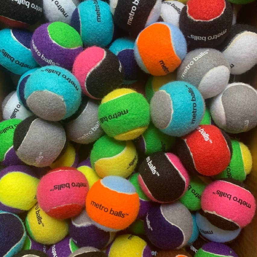 Metro Balls Pet Tennis Ball Dog Toy