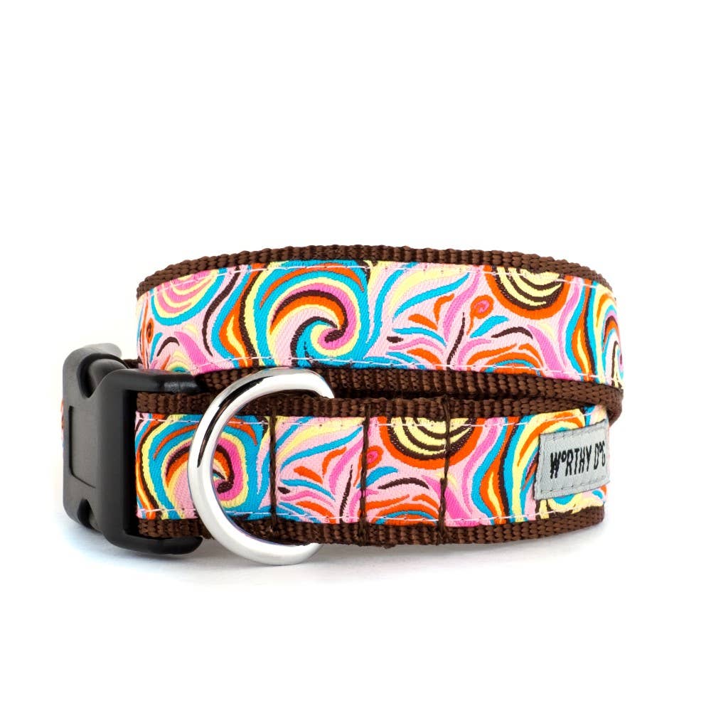 The Worthy Dog - Swirly Collar