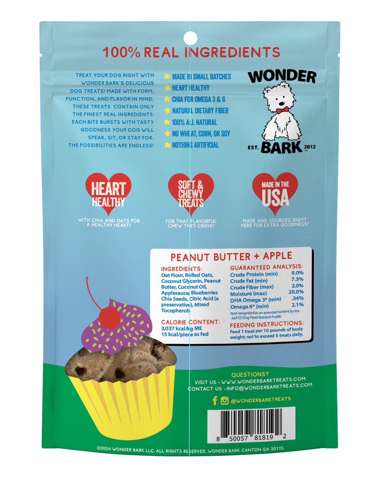 Wonder Bark Happy Birthday Dog Treats