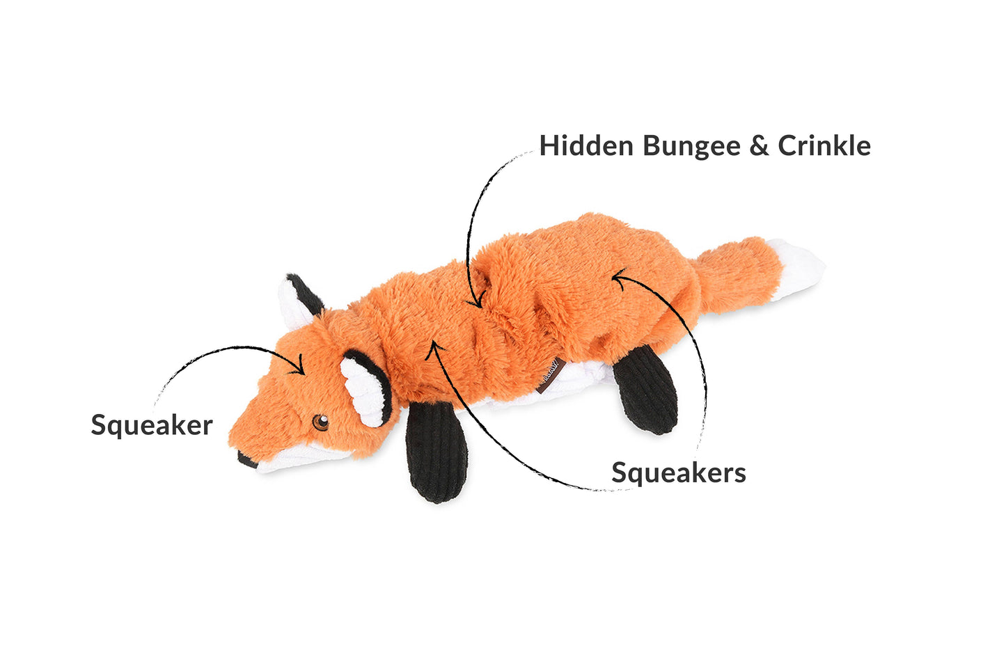 P.L.A.Y. Forest Friends - Critters Plush Dog Toy