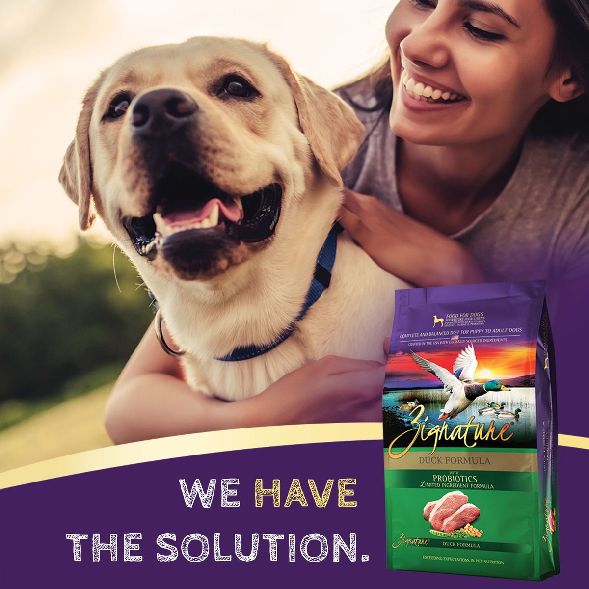 Zignature Limited Ingredient Formula Duck Dry Dog Food