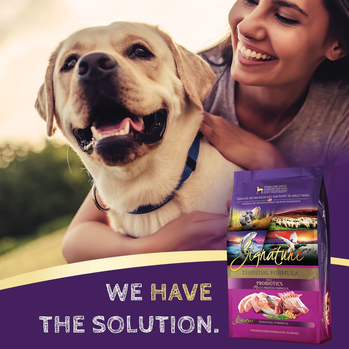Zignature Multi-Protein Formula Zssential Dry Dog Food