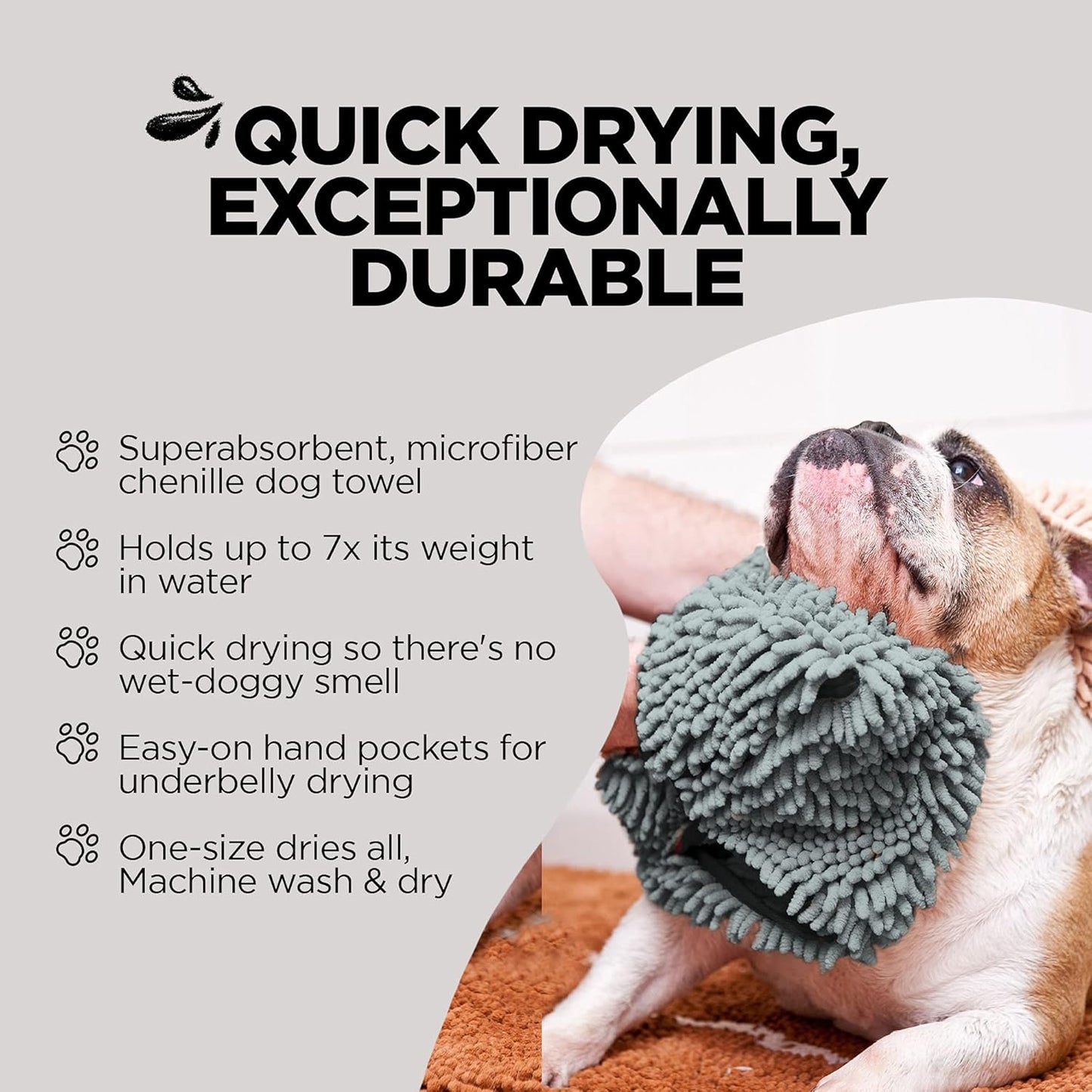 Soggy Doggy Super Shammy Dog Towel