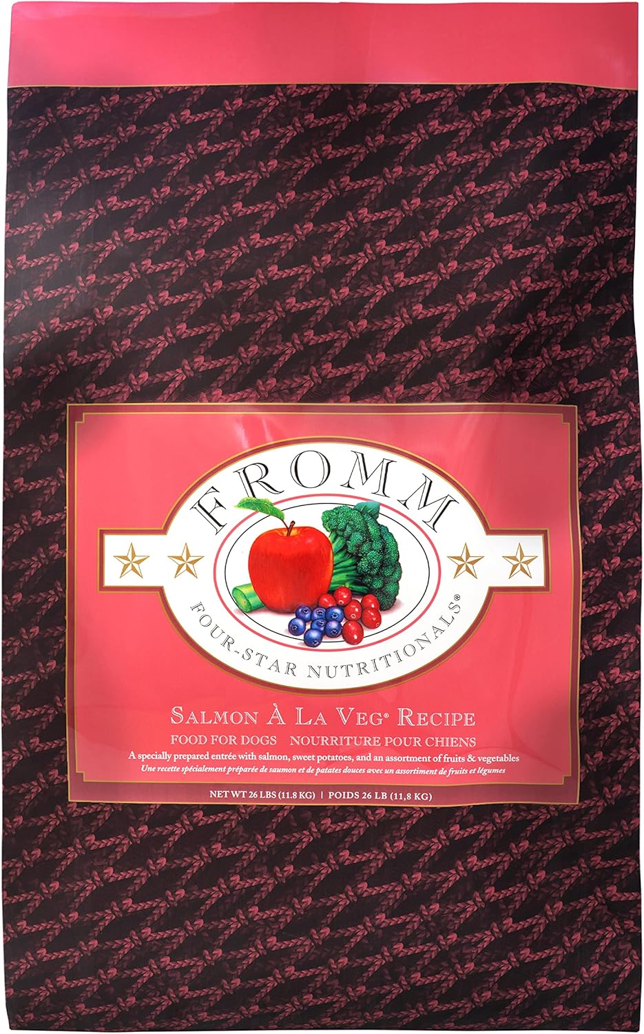 Fromm Four-Star Salmon A La Veg Dry Dog Food