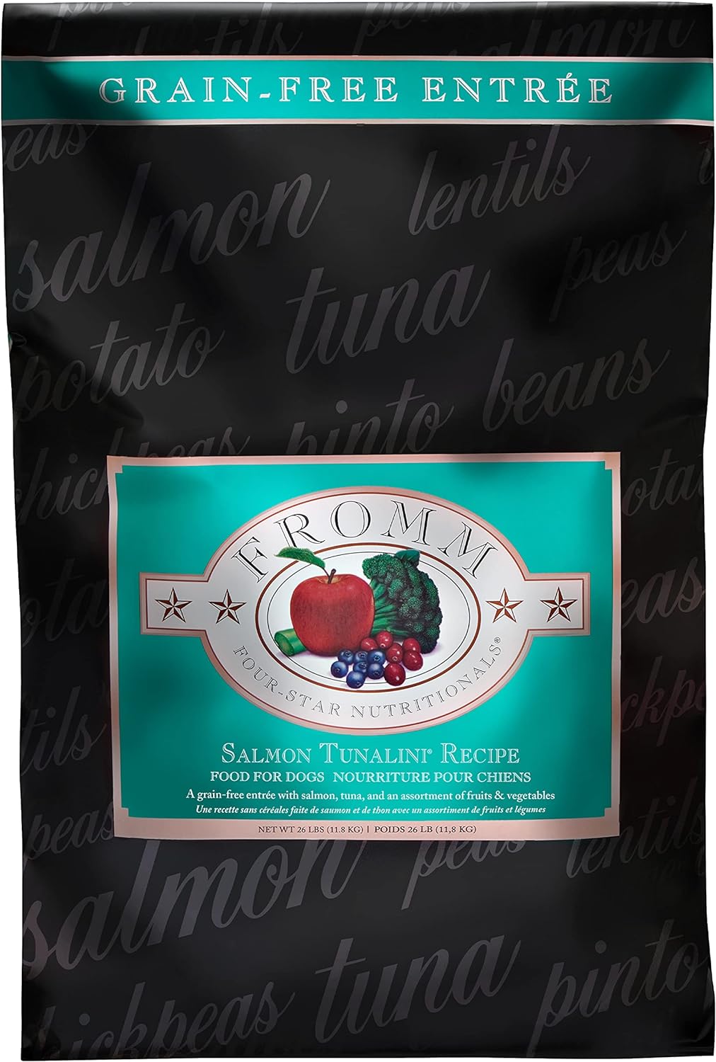 Fromm Four-Star Grain Free Salmon Tunalini Dry Dog Food