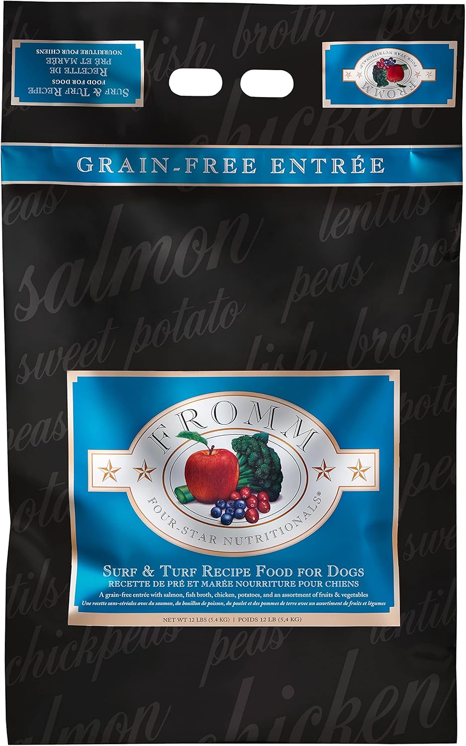 Fromm Four-Star Grain Free Surf and Turf Dry Dog Food