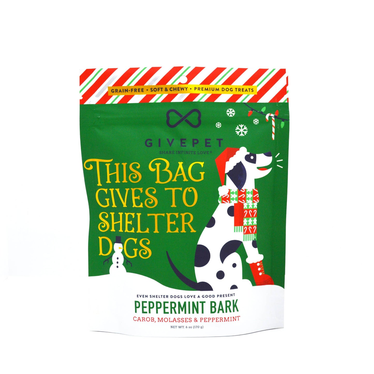 GivePet "Peppermint Bark" Dog Treats