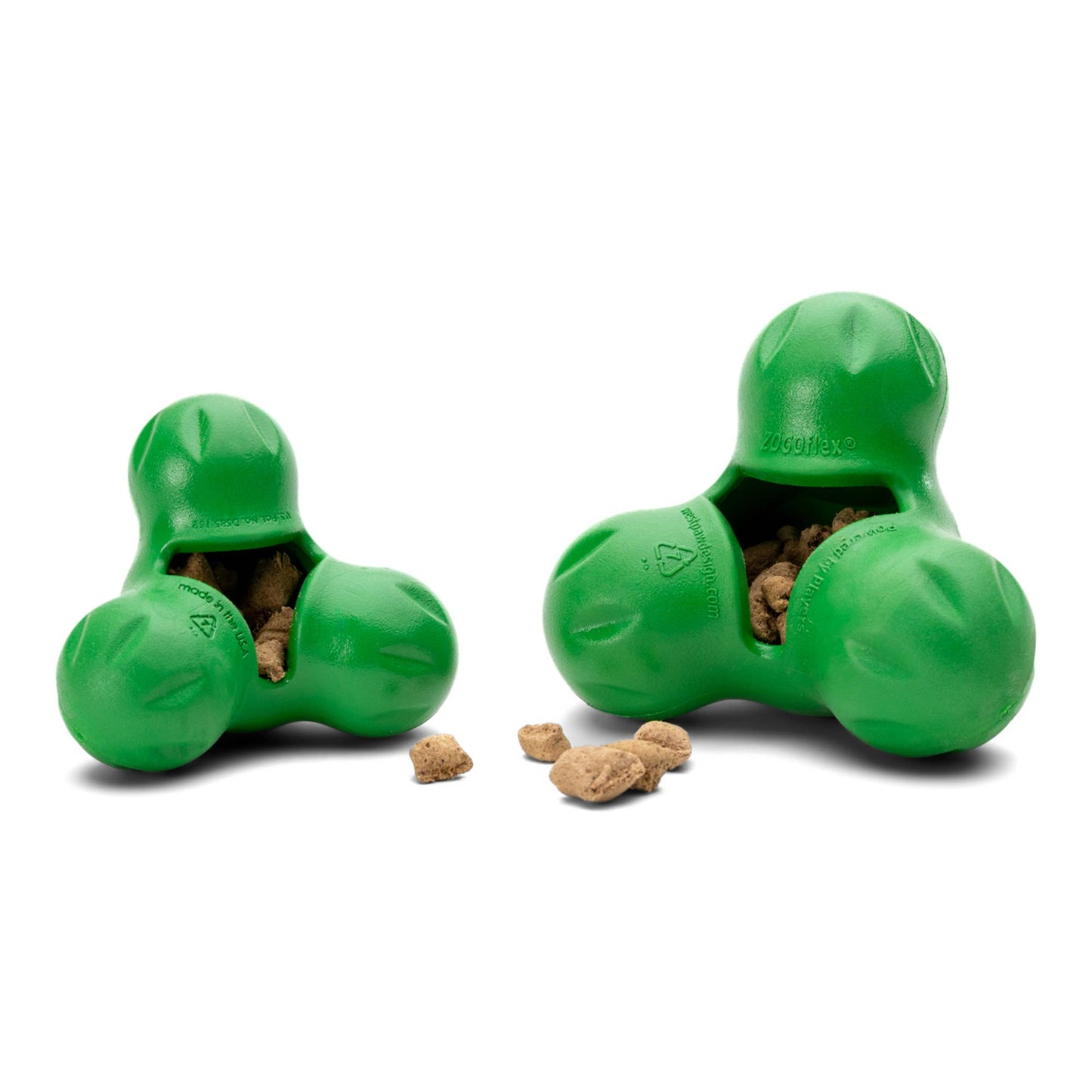 West Paw Holiday Tux Puzzle Treat-Dispensing Dog Toy
