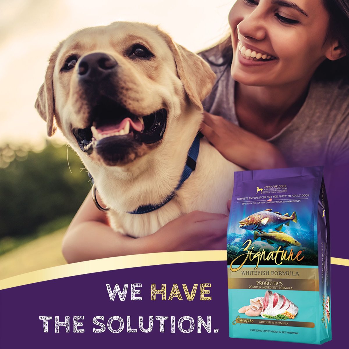 Zignature Limited Ingredient Formula Whitefish Dry Dog Food